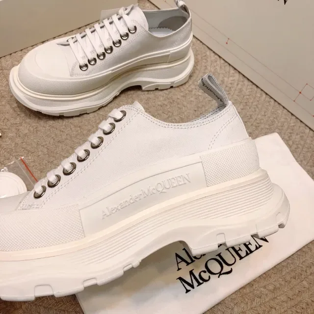 Alexander McQueen Oversized Sneaker White Chunky Sneakers 6