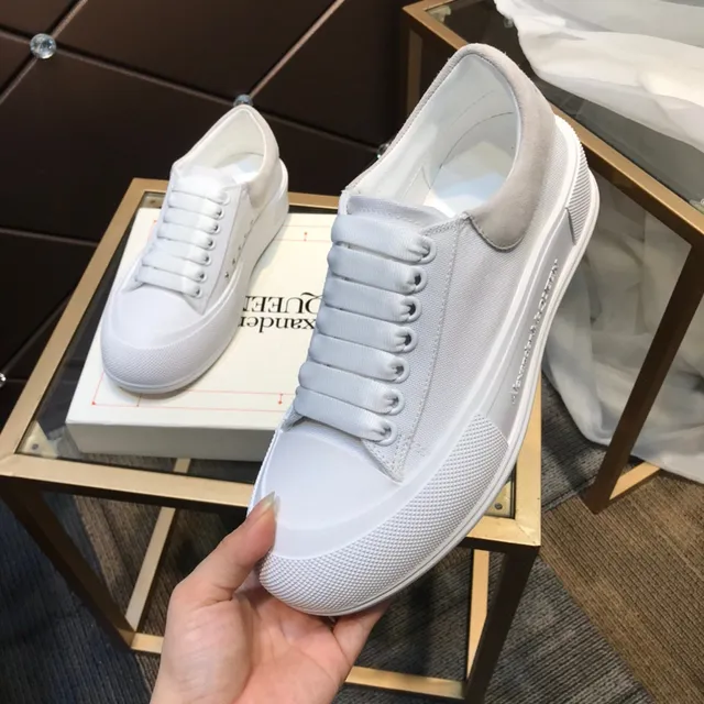 Alexander McQueen Oversized Sneaker White Lifestyle Sneakers 2