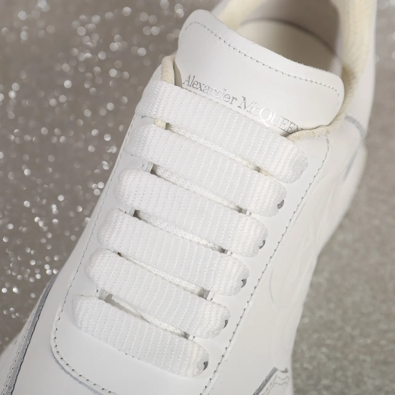 Alexander McQueen Oversized Sneaker White Lifestyle Sneakers 4