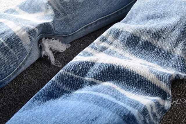 Amiri Jeans dégradés à l'Ombre de Palmier slim-fit 4