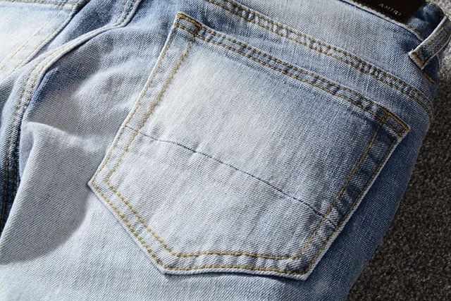 Amiri Jeans dégradés à l'Ombre de Palmier slim-fit 6