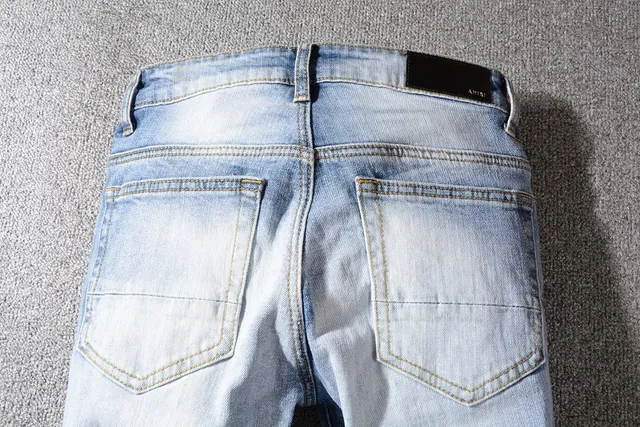 Amiri Jeans dégradés à l'Ombre de Palmier slim-fit 7