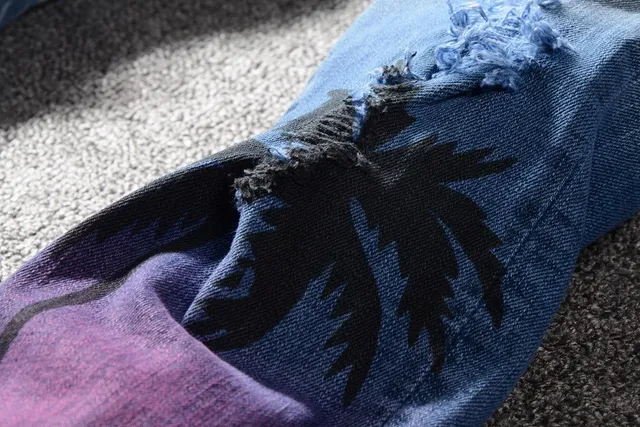 Amiri Jeans dégradés à l'Ombre de Palmier slim-fit 11