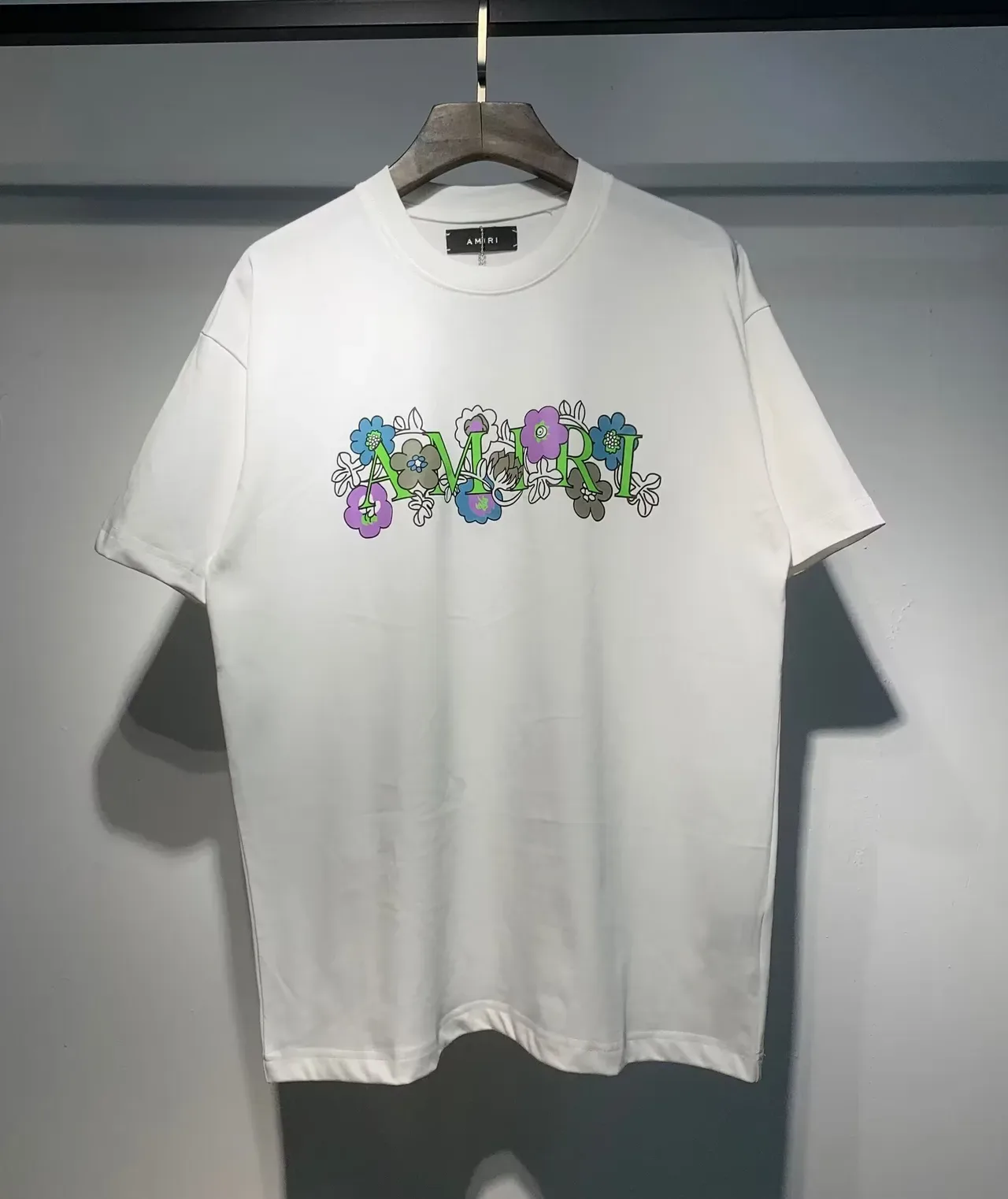 Amiri Floral Logo Graphic T-Shirt 7