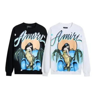 Amiri Graphic-Print Crewneck Sweater