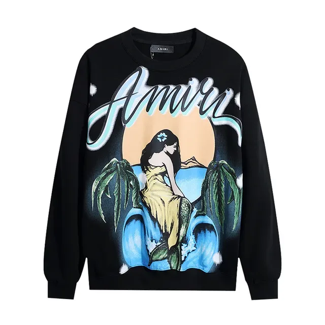 Amiri Graphic-Print Crewneck Sweater 4