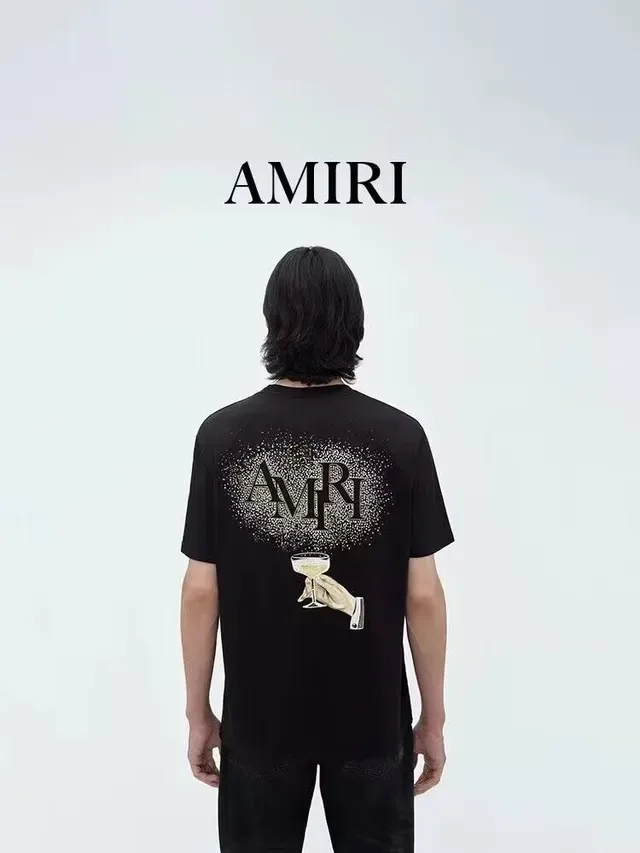 Amiri Graphic Print Oversized T-Shirt 17