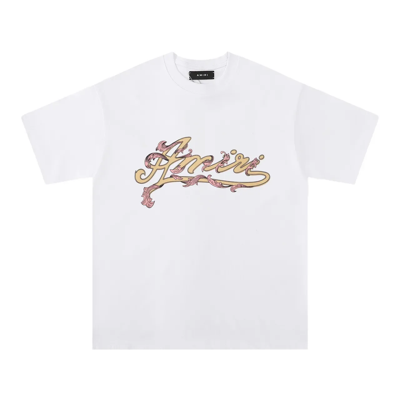 Amiri Graphic Script Logo T-Shirt 5