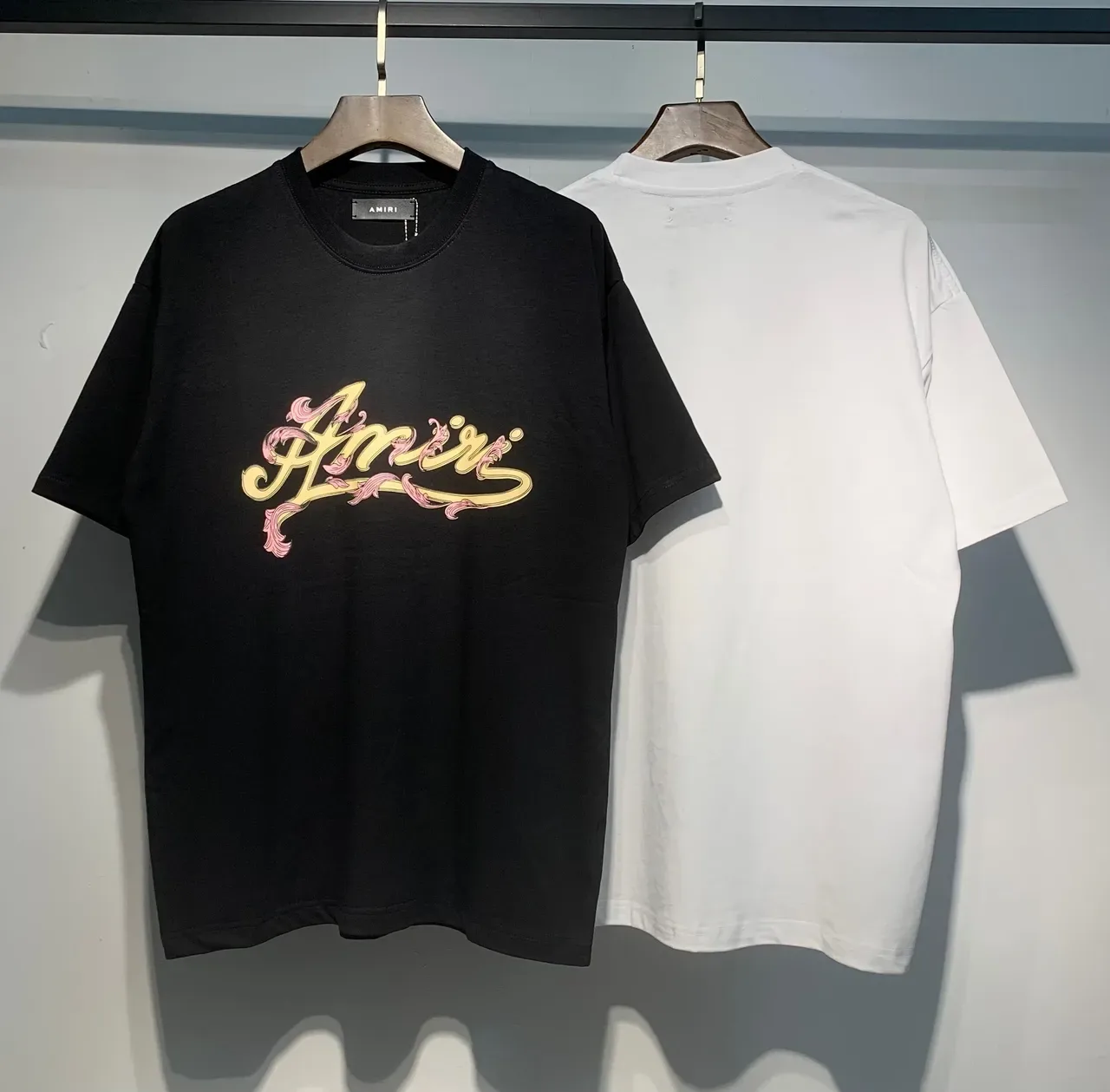 Amiri Graphic Script Logo T-Shirt 12