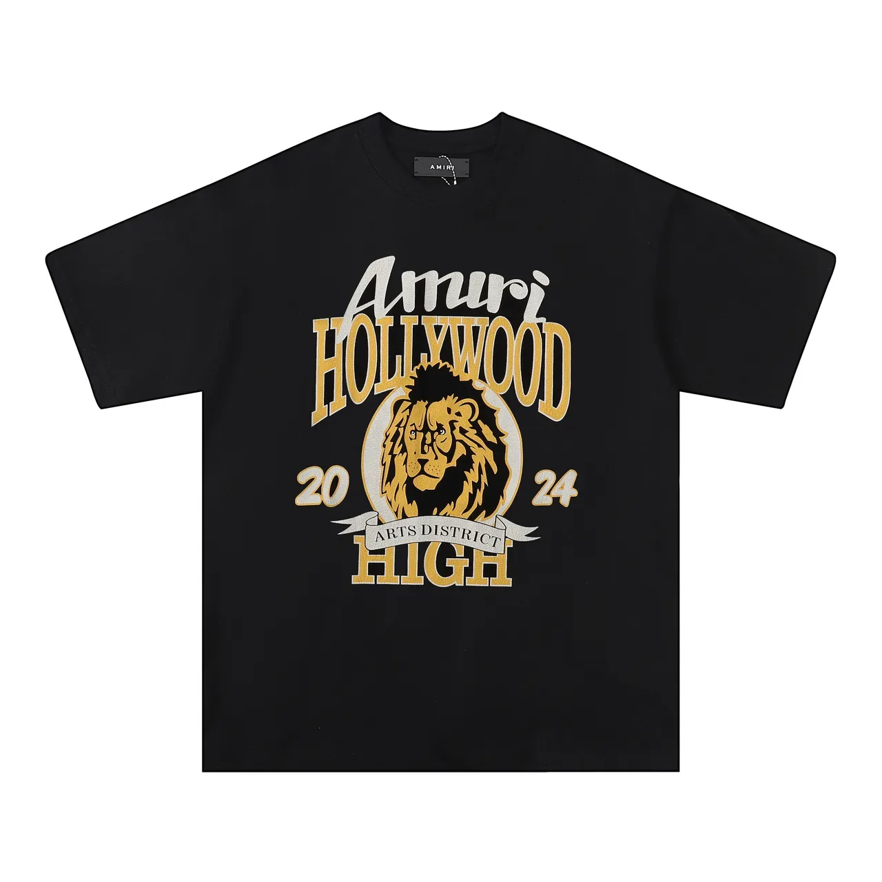 Amiri Hollywood 2024 Arts District High Graphic Print Black T-Shirt 3