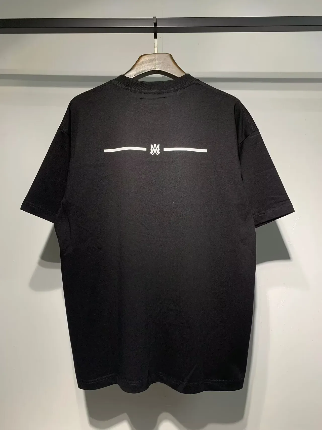 Amiri Logo Embroidered Crew-Neck Relaxed Fit T-Shirt 6