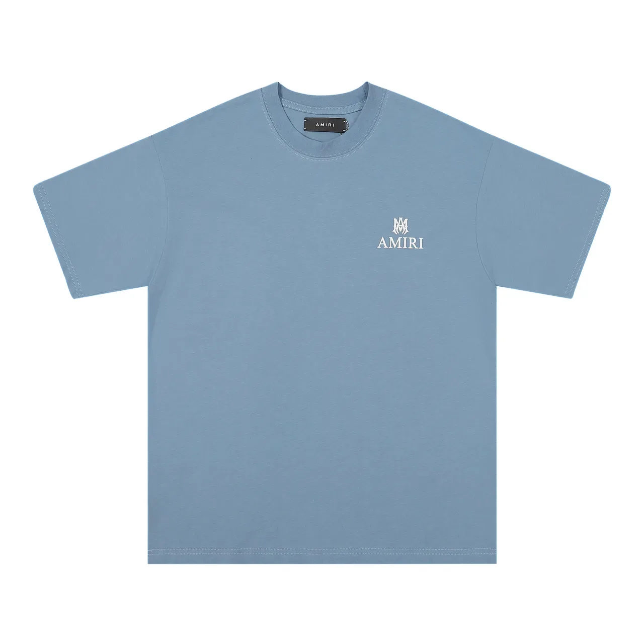 Amiri Logo Embroidered Crew-Neck Relaxed Fit T-Shirt 15