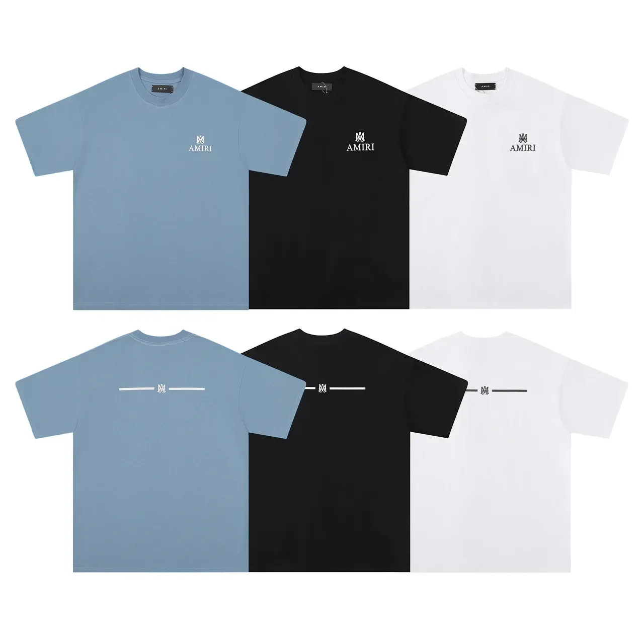 Amiri Logo Embroidered Crew-Neck Relaxed Fit T-Shirt 16