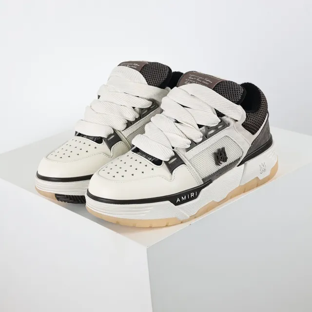 Amiri MA Court Off-White Black Gum Lifestyle Sneakers 2