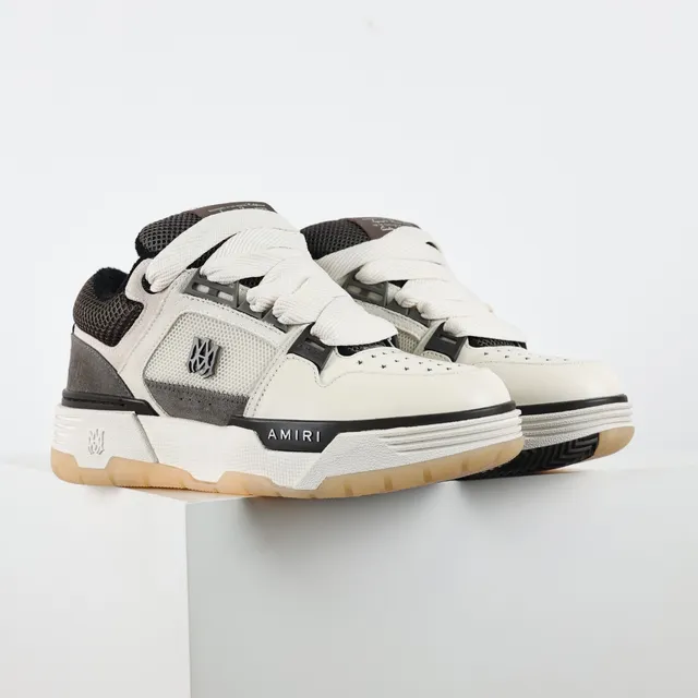 Amiri MA Court Off-White Black Gum Lifestyle Sneakers 3