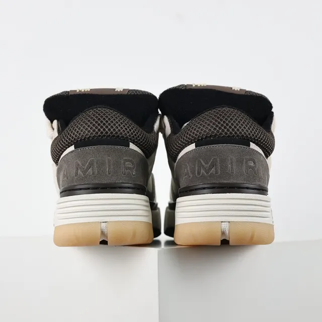 Amiri MA Court Off-White Black Gum Lifestyle Sneakers 8