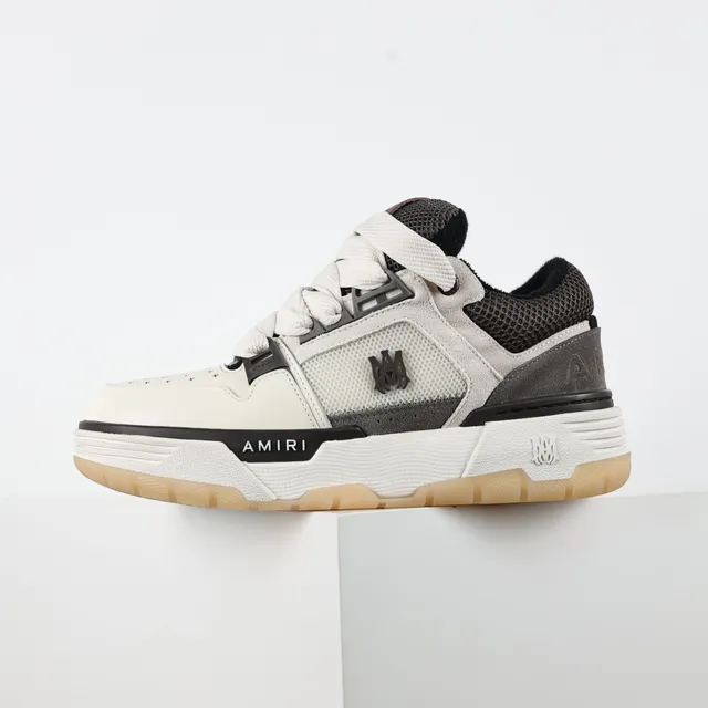 Amiri MA Court Off-White Black Gum Lifestyle Sneakers 9