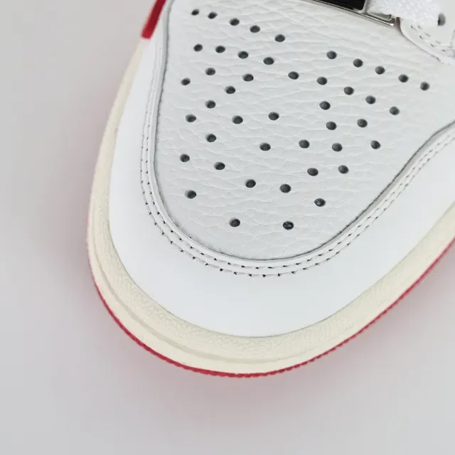 Amiri Skel Top Blancs et Rouges Sneakers Lifestyle 5