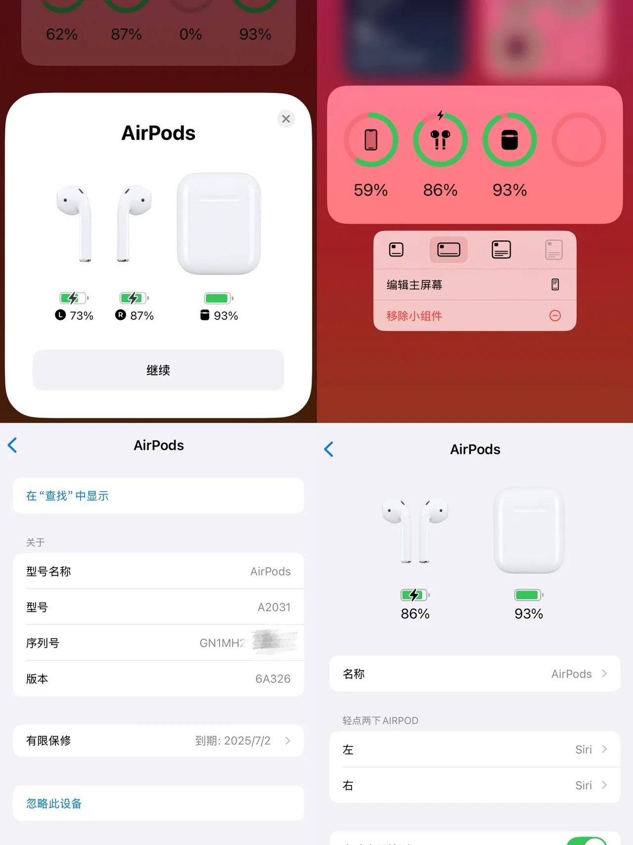 Apple AirPods White Stem-Style Open-Fit TWS Earbuds 3