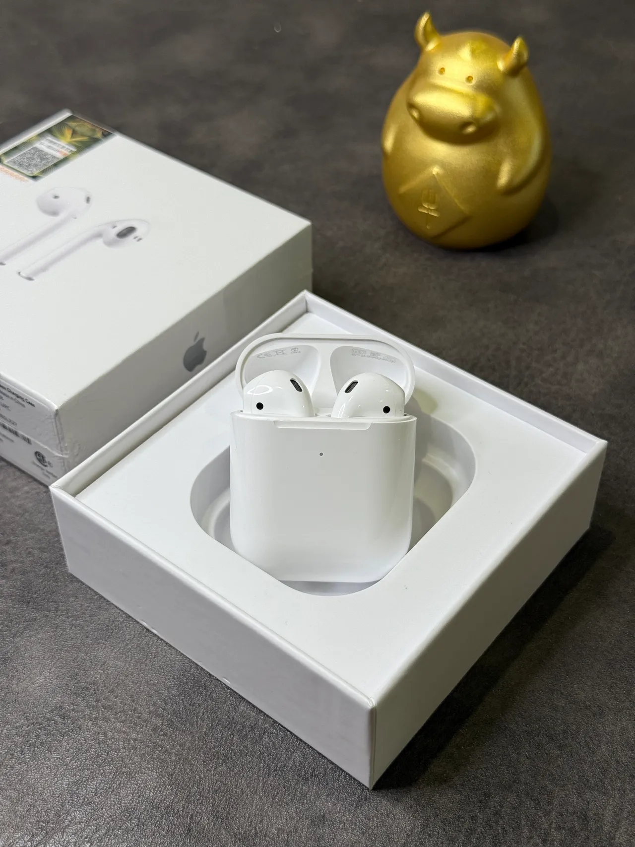 Apple AirPods White Stem-Style Open-Fit TWS Earbuds 7