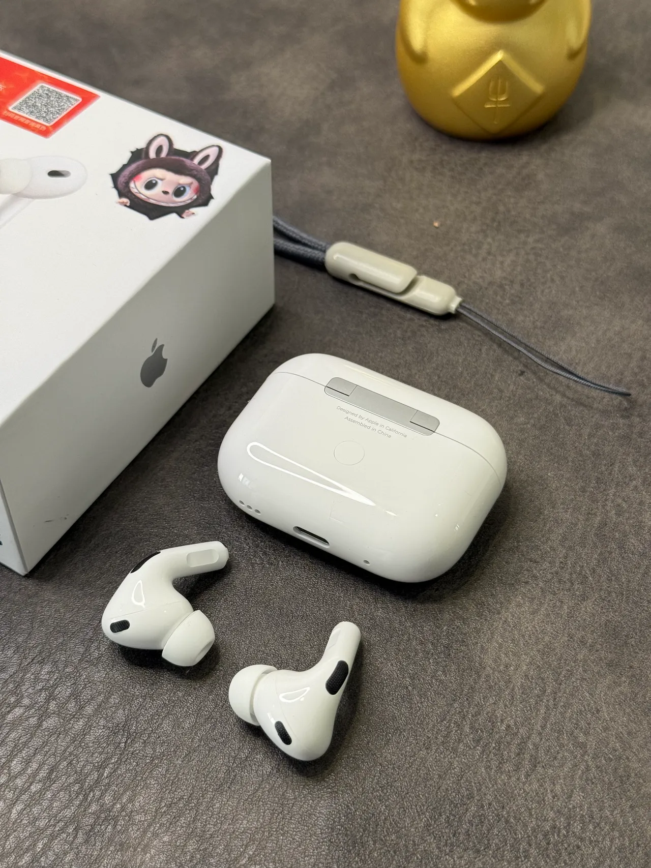 Apple White Gray Stem-Style Open-Fit TWS Earbuds 11