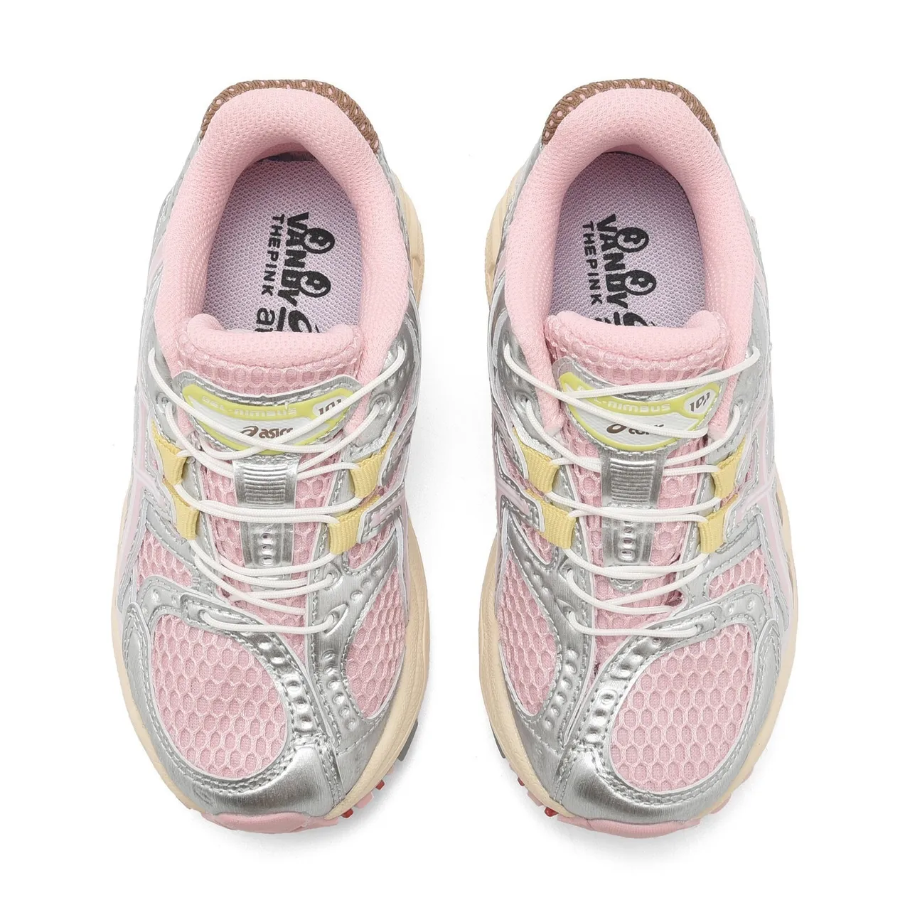 ASICS White Blue Structured Medial Cage Mesh-Synthetic Upper Running Shoes 6