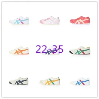 ASICS White Multicolor Low-Top Lace-Up Lifestyle Sneakers 1