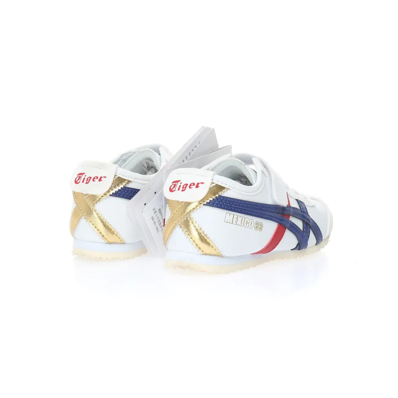 ASICS White Multicolor Low-Top Lace-Up Lifestyle Sneakers 20