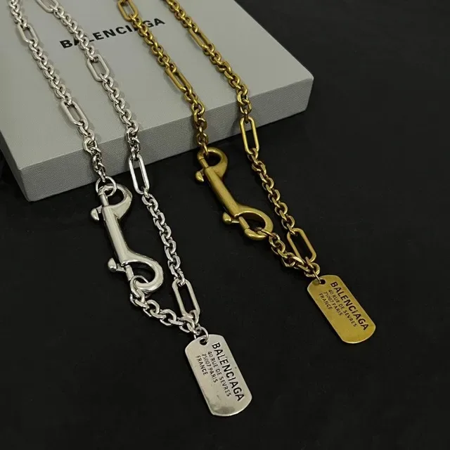 Balenciaga Chunky Chain-Link Silver-Tone Bracelet 5