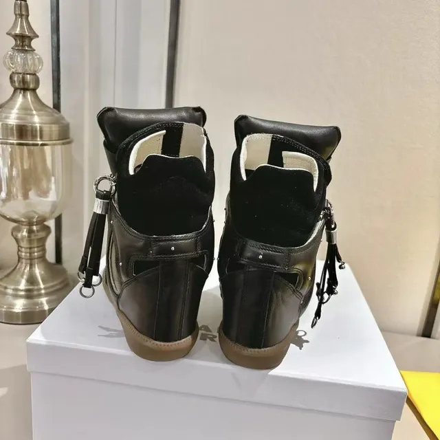 Balenciaga Le Cagole Black Strapped Ankle Boot 4