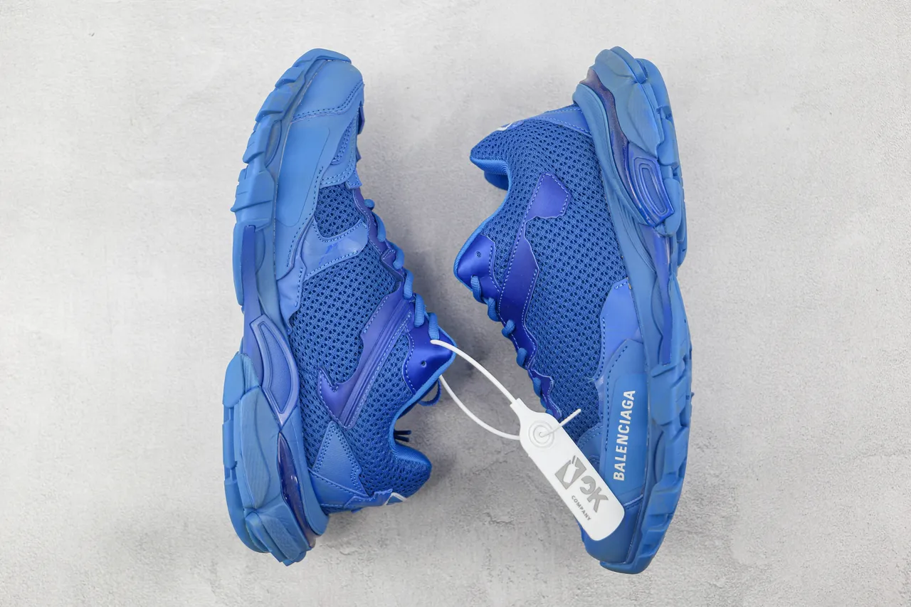 Balenciaga Runner Tênis Chunky Monocromático Azul 2
