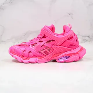 Balenciaga Track Trainer zapatillas chunky rosa vibrante
