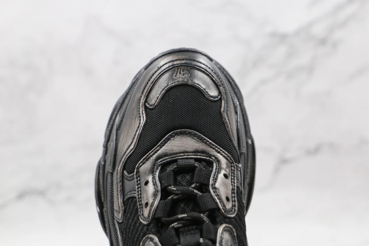 Balenciaga Triple S Black Oversized Chunky Sneaker 5