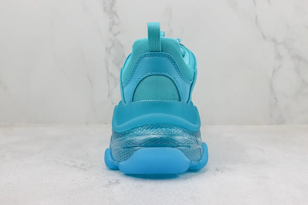 Balenciaga Triple S Tênis Chunky Cyan 9