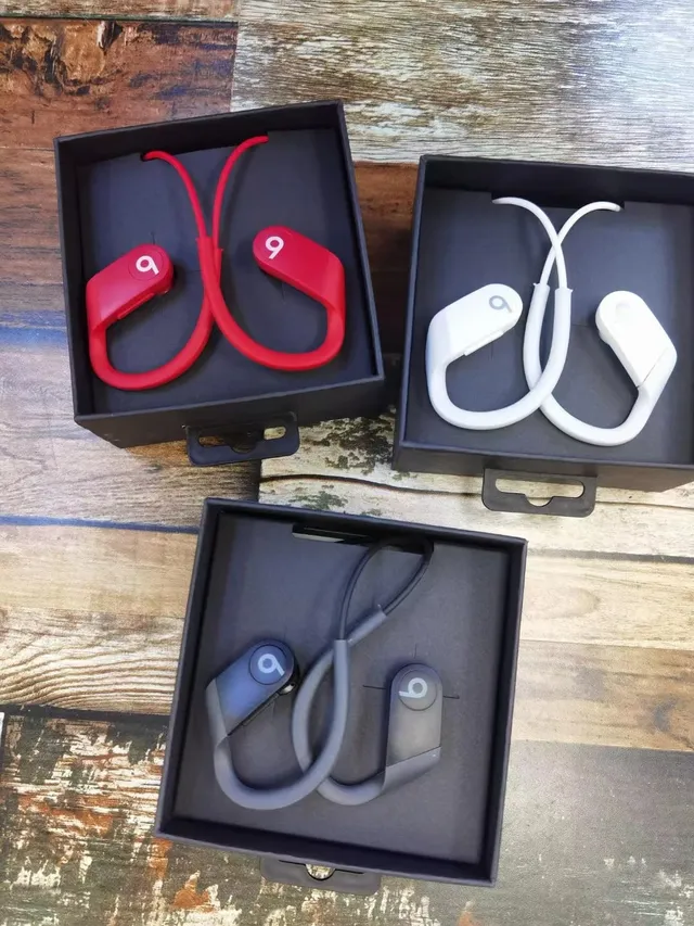 Beats Powerbeats Rouge Casque Sportif Ouvert 3