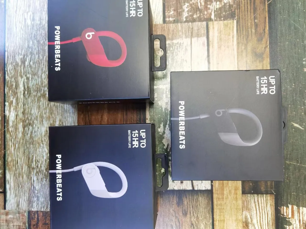Beats Powerbeats Rouge Casque Sportif Ouvert 4