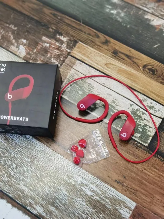 Beats Powerbeats Rouge Casque Sportif Ouvert 9