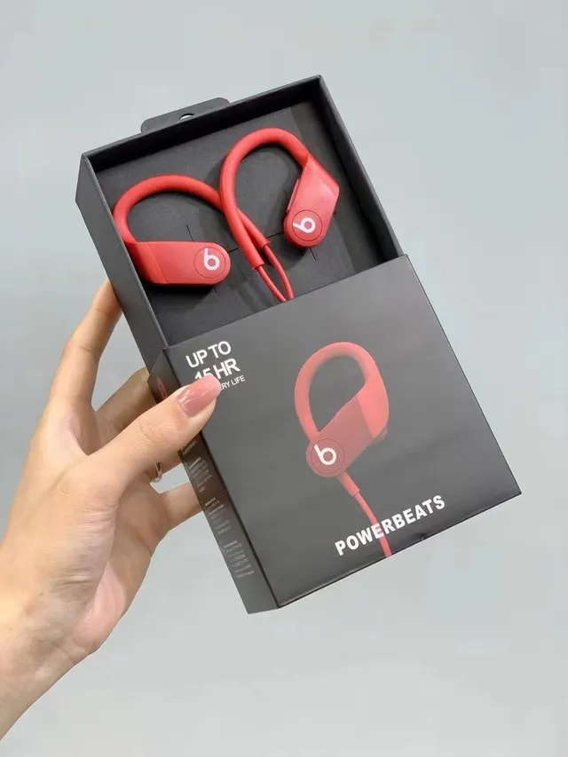 Beats Powerbeats Rouge Casque Sportif Ouvert 17