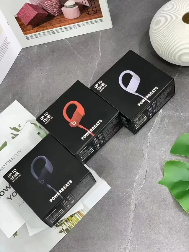Beats Powerbeats Rouge Casque Sportif Ouvert 18