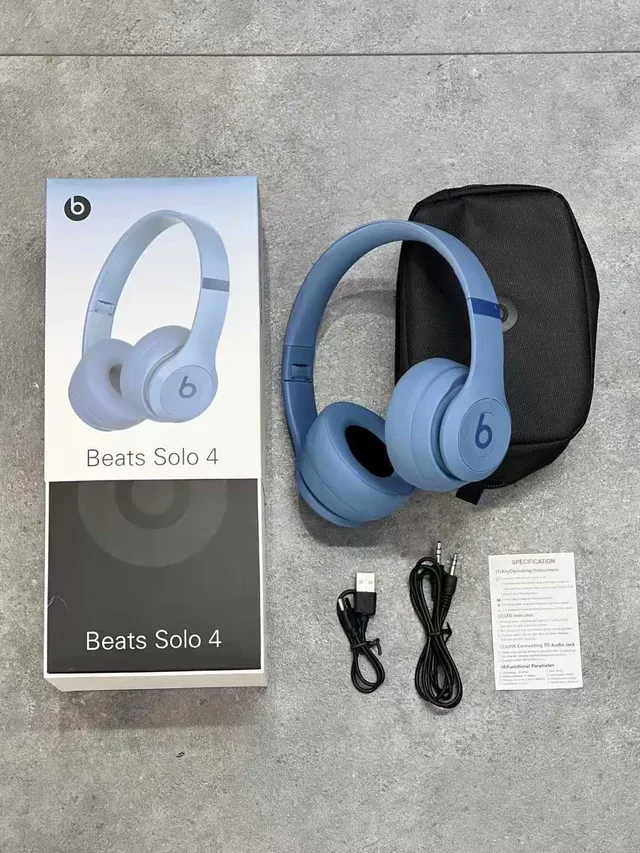 Beats White Pink Foldable Hybrid Over-ear Headphones 4