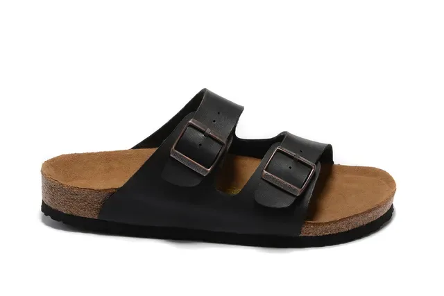 Birkenstock Arizona Black Two-Strap Casual Sandals 4