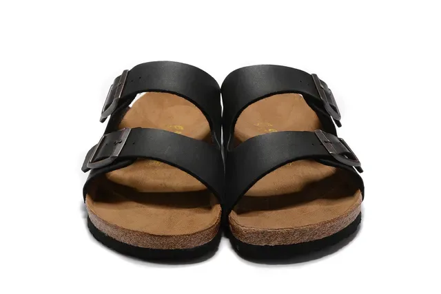 Birkenstock Arizona Black Two-Strap Casual Sandals 5