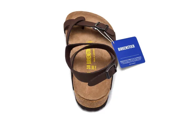 Birkenstock Arizona Brown Leather Casual Sandals 5