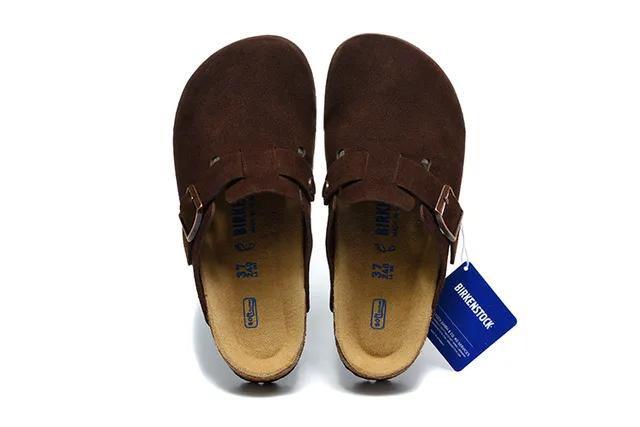 Birkenstock Arizona Sabot Daim Marron 2
