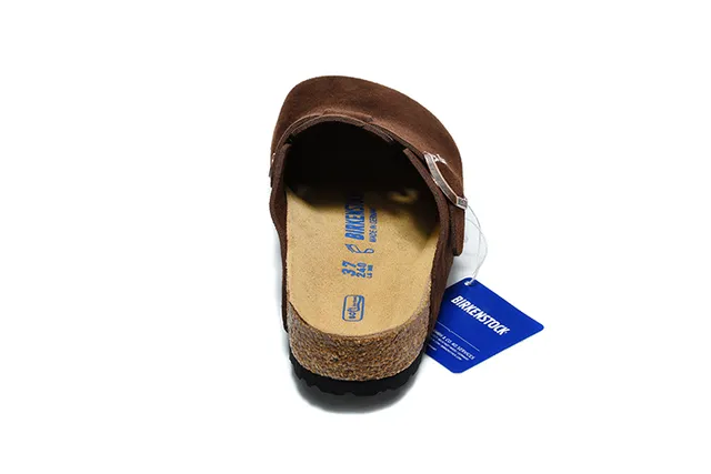 Birkenstock Arizona Sabot Daim Marron 3