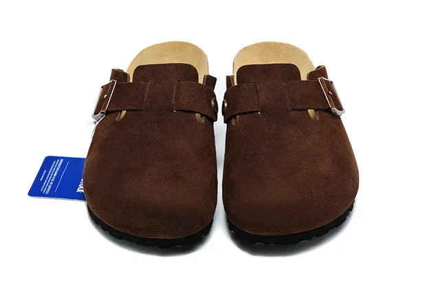 Birkenstock Arizona Sabot Daim Marron 4