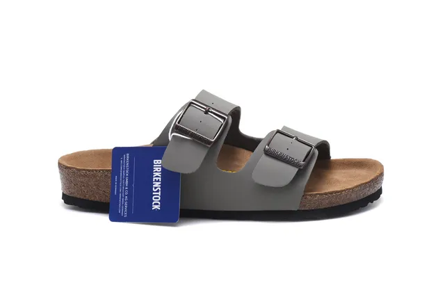 Birkenstock Arizona sandales casuales grises 2