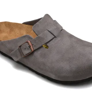 Birkenstock Arizona رمادي سويد كلوج