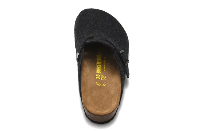 Birkenstock Boston Black Felt Clog 3