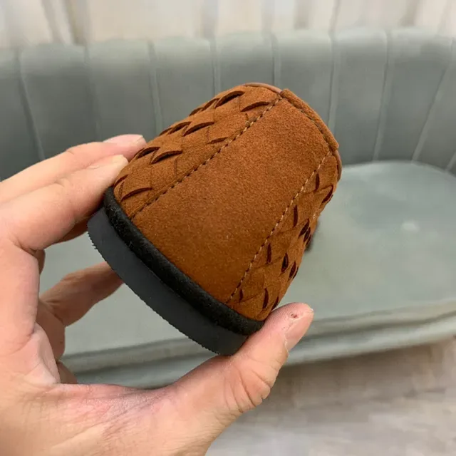 Bottega Veneta Andiamo Tecidos Tan Loafers 2